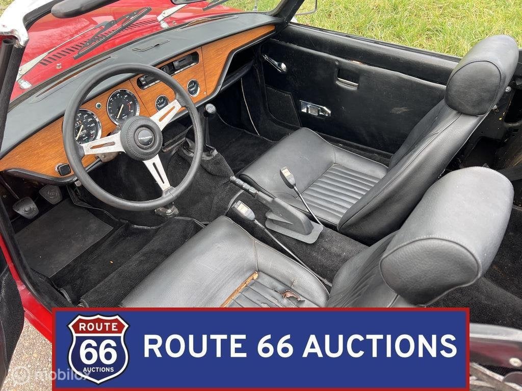 Triumph Spitfire Mk 4 | 1972 | Route 66 Auctions, Autos, Achat, Entreprise, Boîte manuelle, Triumph