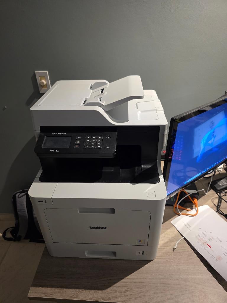 Brother MFC-L8690CDW all-in-one A4 netwerklaserprinter kleur, Computers en Software, Printers, Zo goed als nieuw, All-in-one, Laserprinter