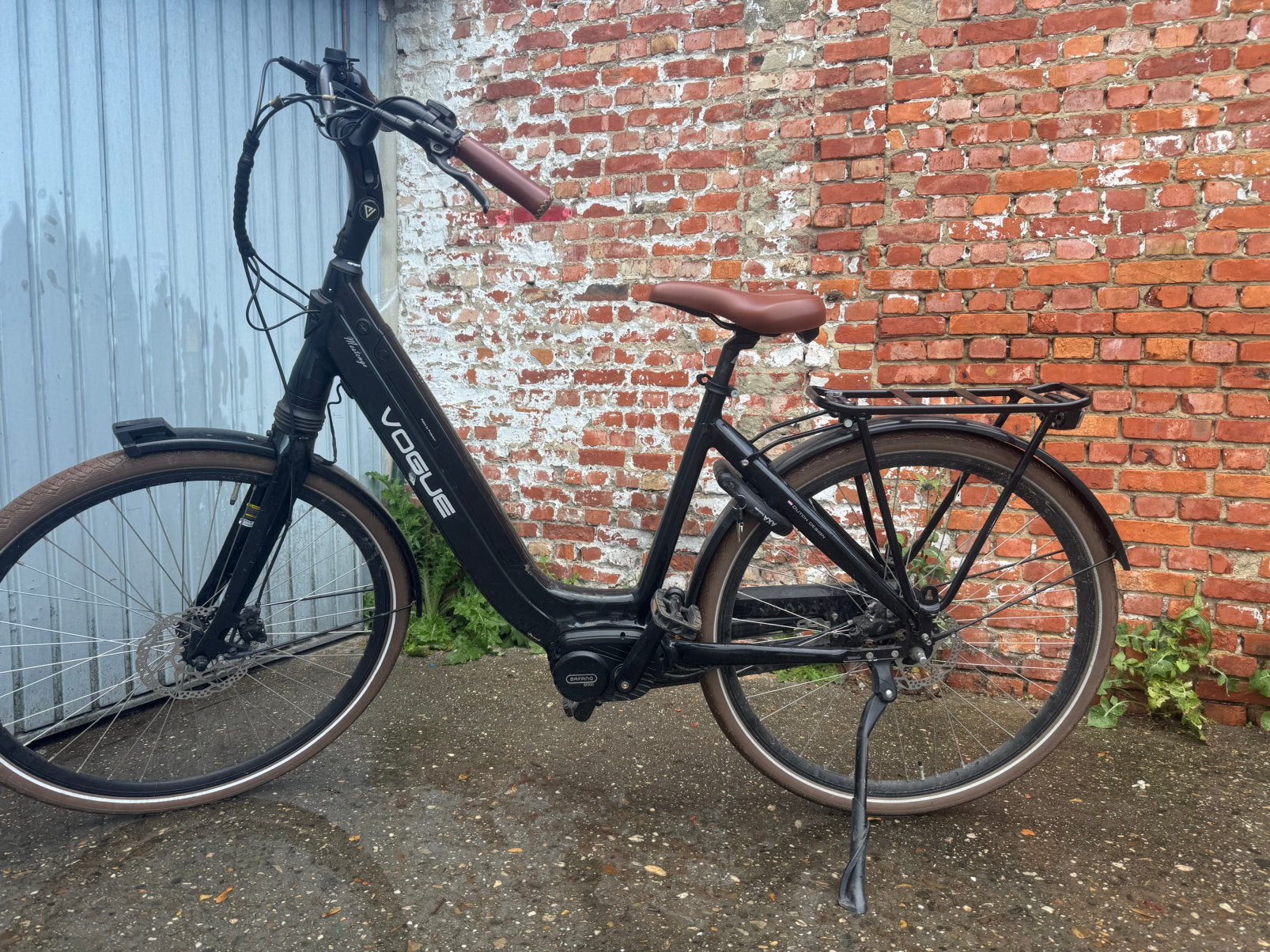 VOGUE ELEKTRISCHE FIETS MET BAFANG MIDDENMOTOR, Fietsen en Brommers, Ophalen, Zo goed als nieuw