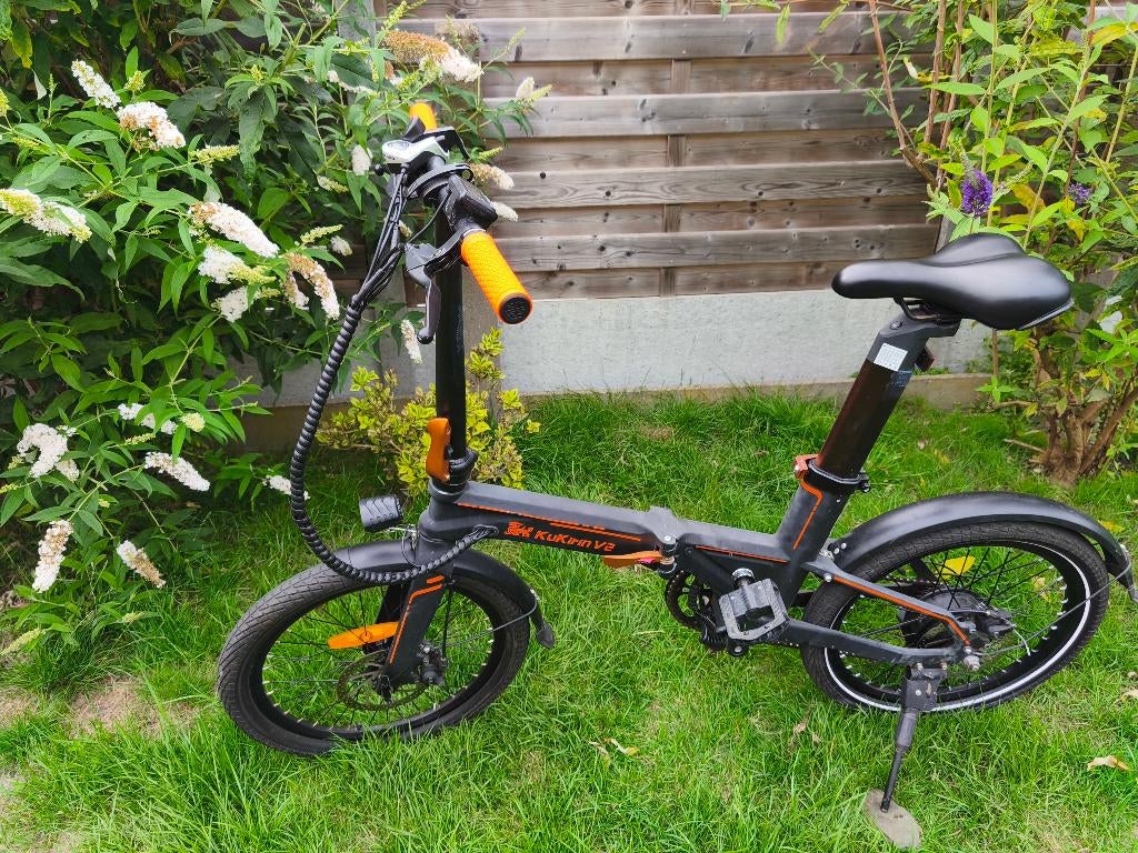 Elektrische vouwfiets 20", Fietsen en Brommers, Elektrische fietsen, Zo goed als nieuw, 50 km per accu of meer, Ophalen