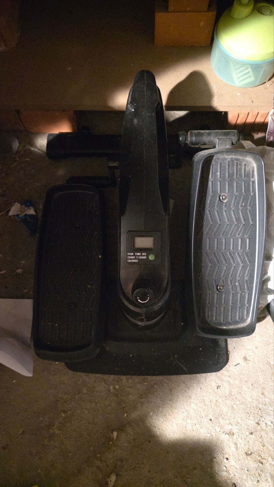 Compacte mini stepper mini crosstrainer met digitaal display, Ophalen of Verzenden, Gebruikt