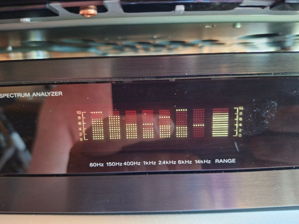 2x7 band equalizer met spectrum analyser, Ophalen, Sony