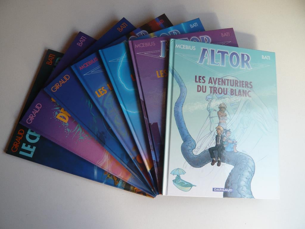 Bd ALTOR tomes 1 à 7 (EO ttbe) de MOEBIUS et BATI, Enlèvement ou Envoi, MOEBIUS / BATI, Série complète ou Série, Utilisé