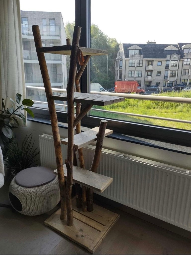 Kattenkrabpaal, Ophalen, Zo goed als nieuw, Krabpaal