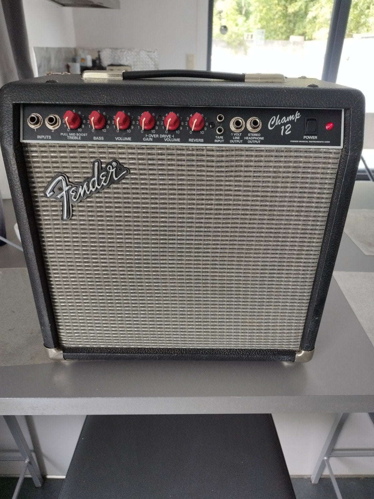 Ampli fender champ12 a lampes de 1987, Musique & Instruments, Enlèvement ou Envoi