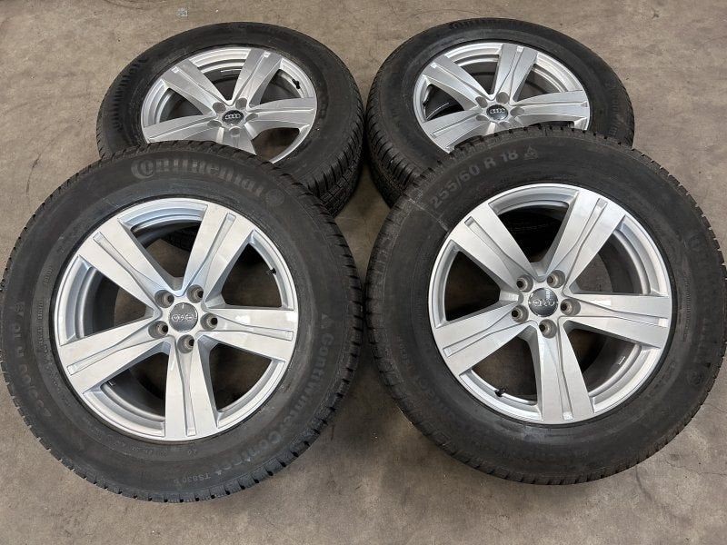 18 inch originele velgen + nieuwe  winterbanden Audi Q7 4M06, Auto-onderdelen, -, -, Banden en Velgen, Nieuw