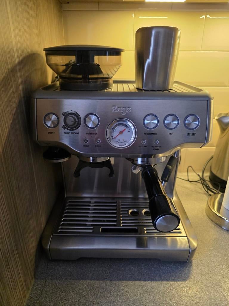 Sage Barista Express Stainless Steel, Elektronische apparatuur, Koffiezetapparaten, Ophalen