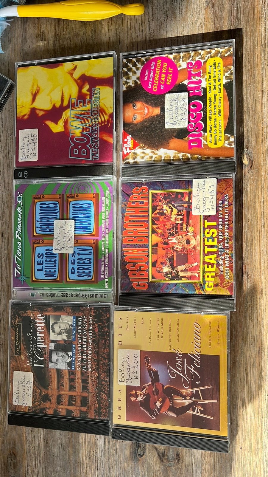 Lot cd musique, Enlèvement, Comme neuf