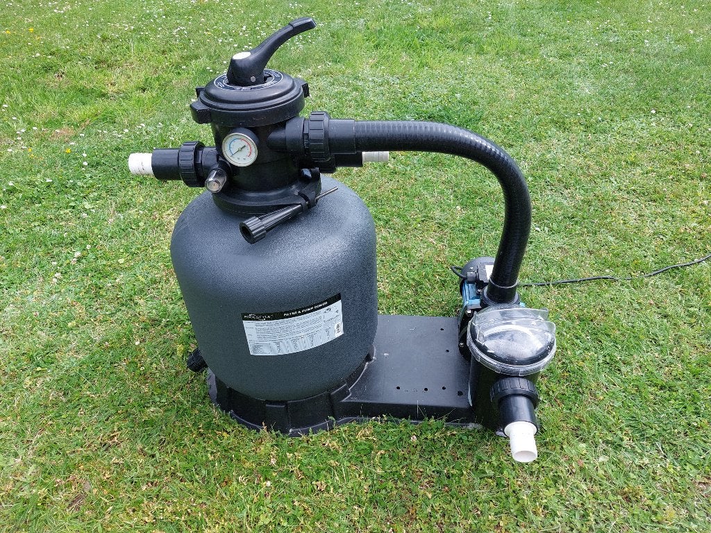 Pompe et filtre de piscine, Jardin & Terrasse, Accessoires de piscine, Utilisé, Pompe, Enlèvement