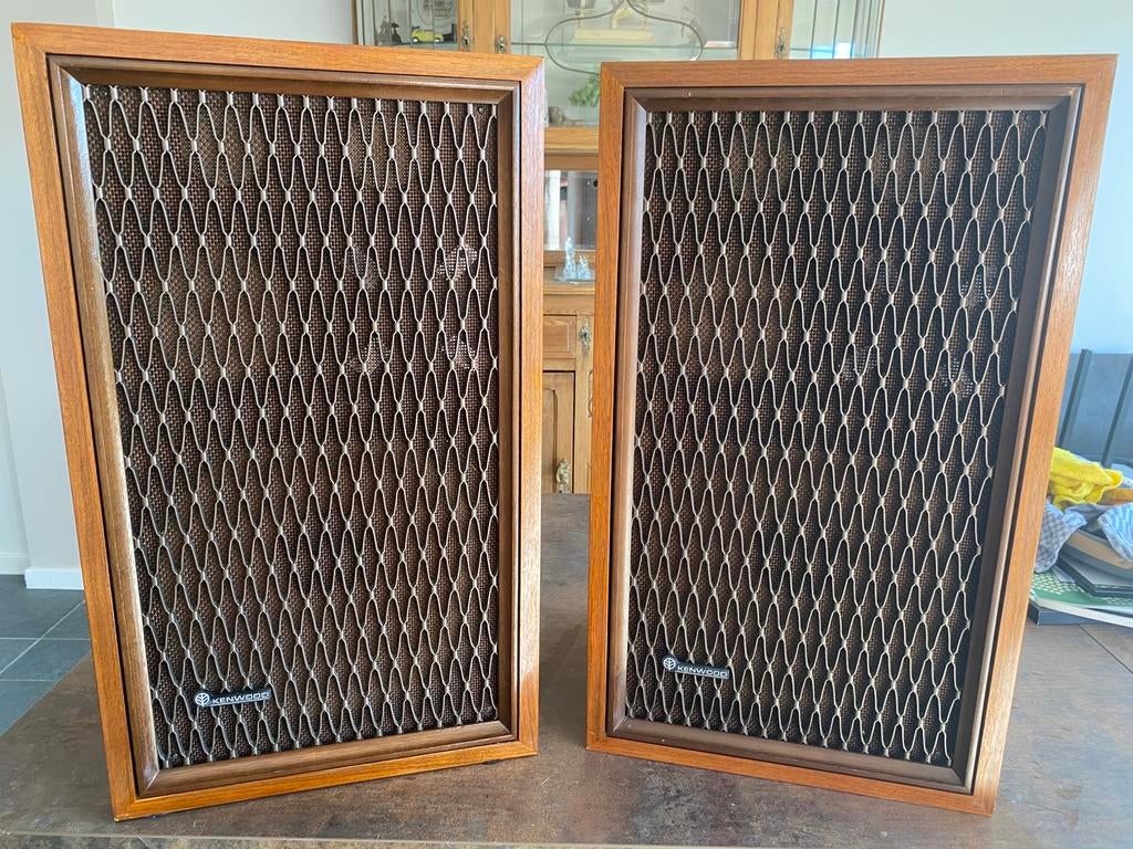Haut-parleurs vintage Kenwood KL-4080 — belle et rare paire, Enlèvement