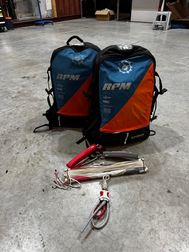 Slingshot RPM 7 & 9m, Watersport en Boten, Kitesurfen, Ophalen of Verzenden, Gebruikt, Kite