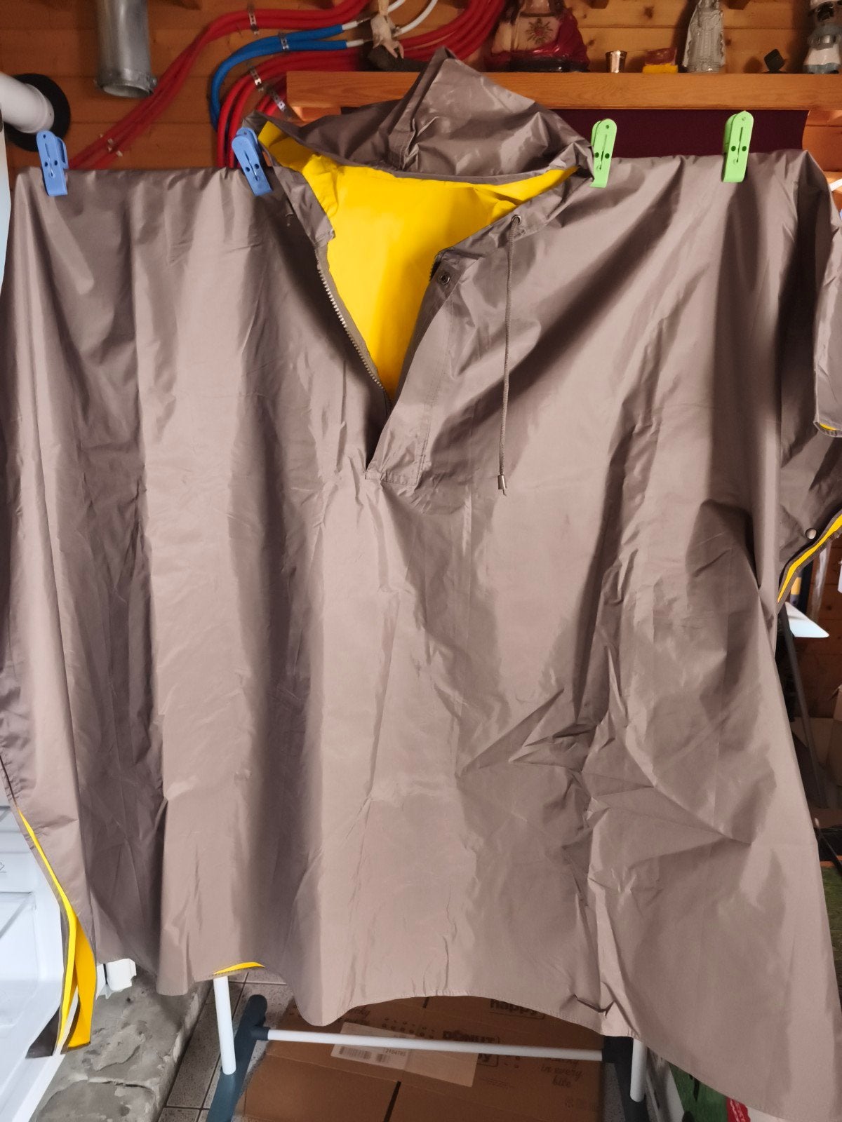 regenjas voor op de fiets, Caravans en Kamperen, Regenkleding, Ophalen, Regenjas