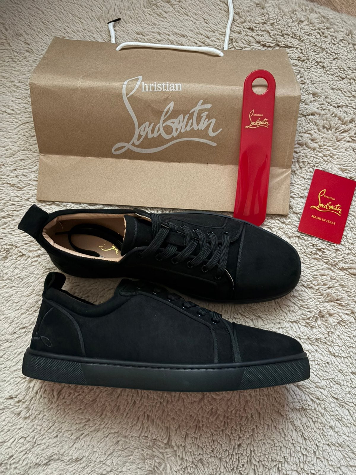 Cristian louboutin maat 43 nieuw, Kleding | Heren, Ophalen of Verzenden, Nieuw, Sneakers