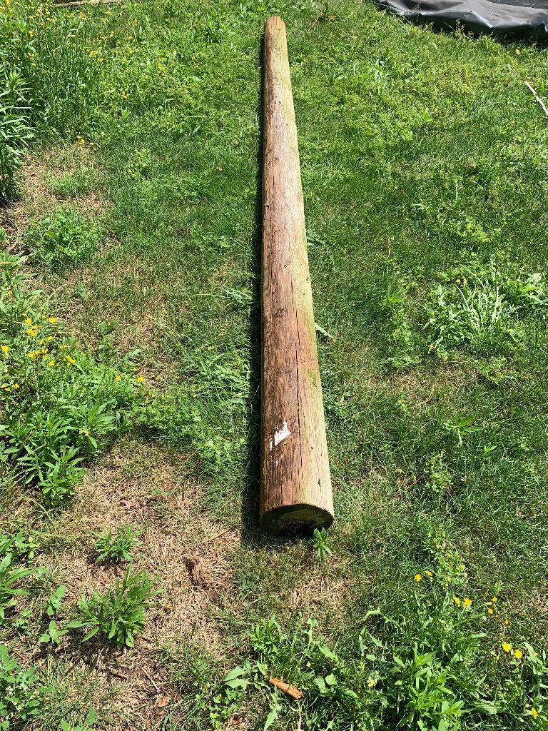 Stevige houte balk. 3m, Enlèvement, Utilisé