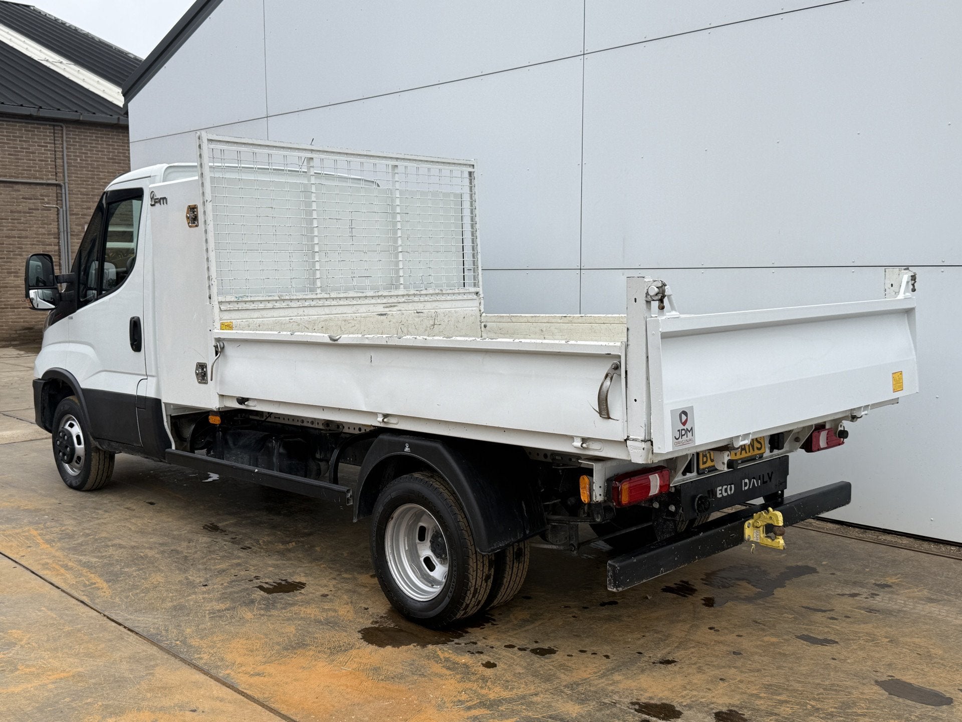Iveco Daily 35C16 3.0 L4 Kipper Dubbellucht Airco Cruise Con, Cuir, Entreprise, Boîte manuelle, Noir