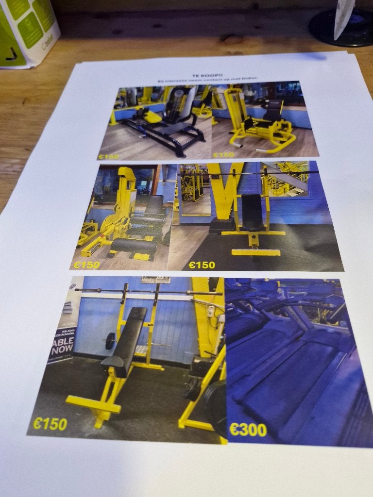 fitnesstoestelen te koop, Sport en Fitness, Ophalen, Gebruikt, Buik