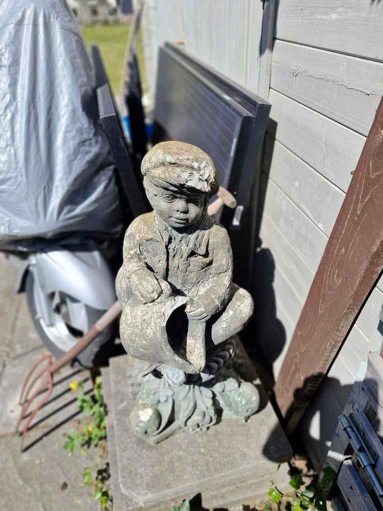 Beeld fontijn, Tuin en Terras, Ophalen, Fontein