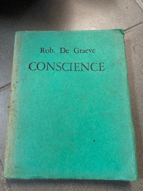Conscience Rob de Graeve boek vintage antiek 1933, Antiek en Kunst, Antiek | Boeken en Manuscripten, Ophalen of Verzenden