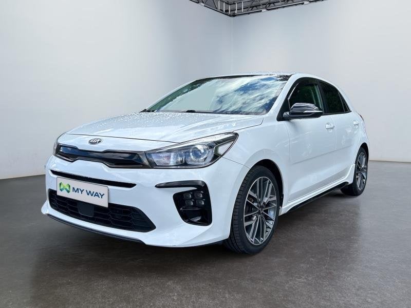 Kia Rio GT line | 1.0 T-GDi 99 CV | Camera | GPS | Toit ouvr, 118 g/km, Wit, Bedrijf, Handgeschakeld
