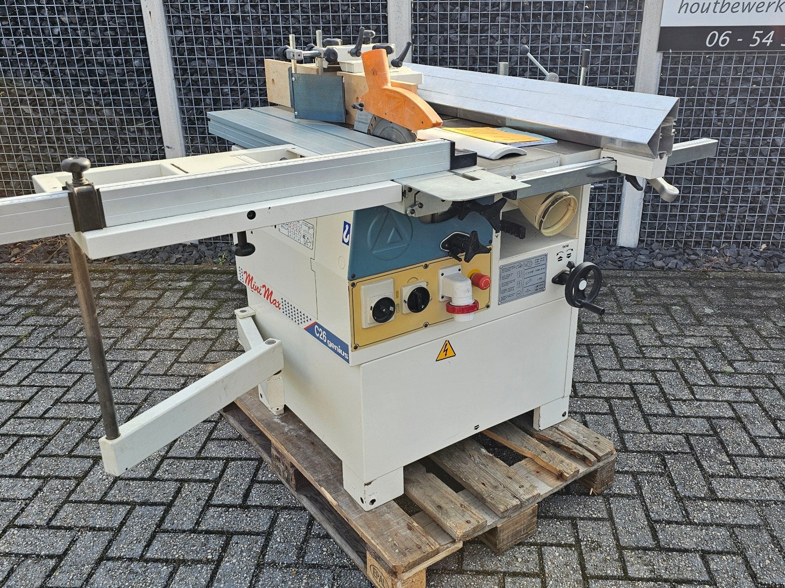 Combinatie machine 5 voudig SCM, Enlèvement