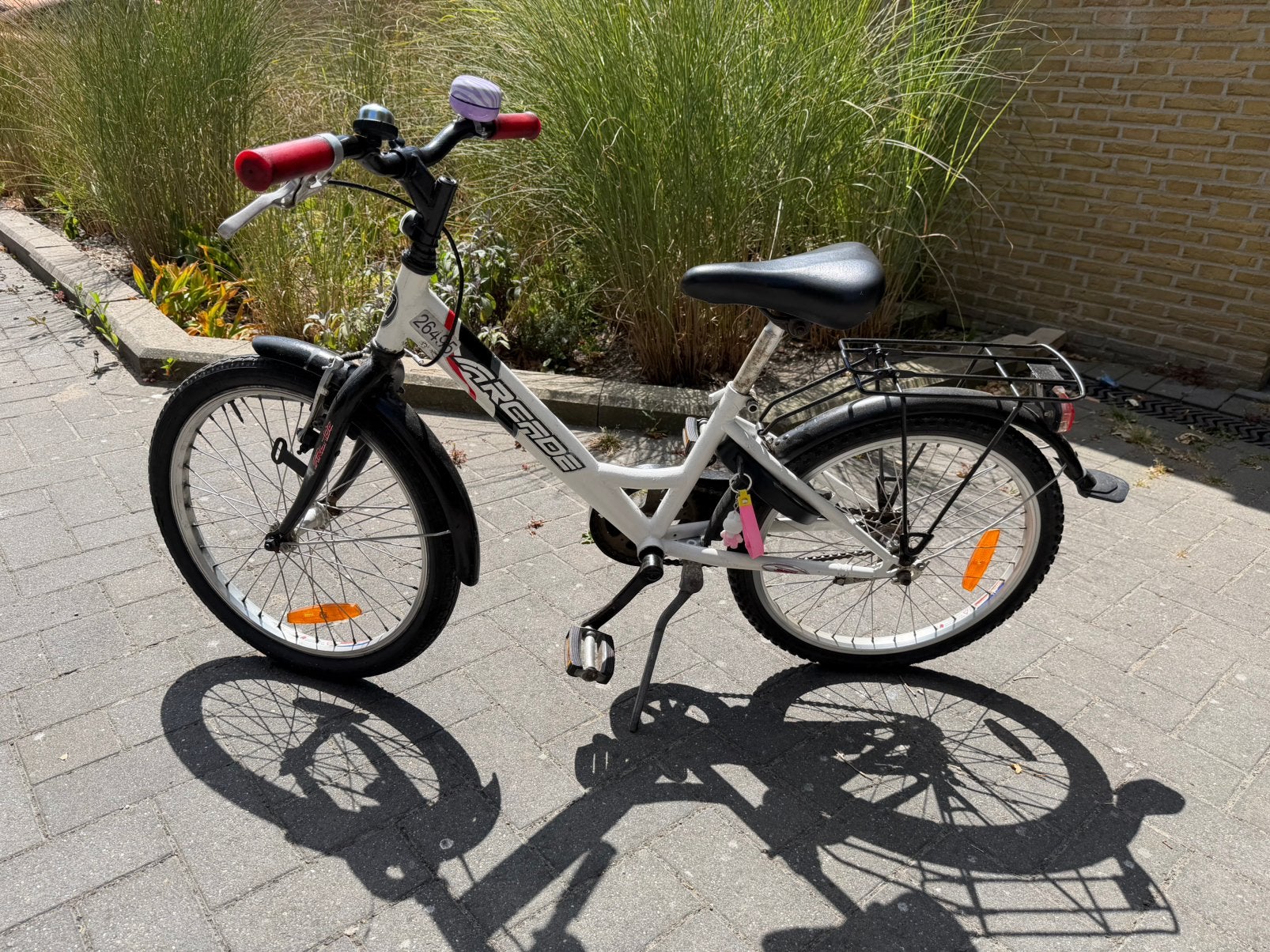 20” kinderfiets, Fietsen en Brommers, Ophalen, Gebruikt, Terugtraprem, 16 tot 20 inch