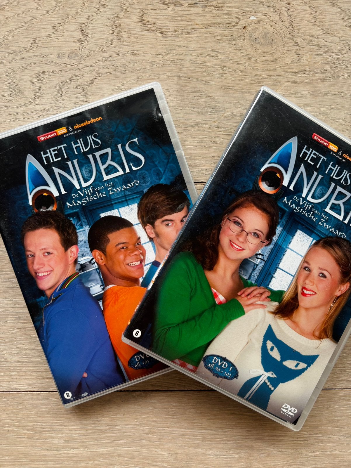 Het Huis Anubis: De Vijf van het Magische Zwaard - Deel 3, Cd's en Dvd's, Alle leeftijden, Zo goed als nieuw, Actie en Avontuur