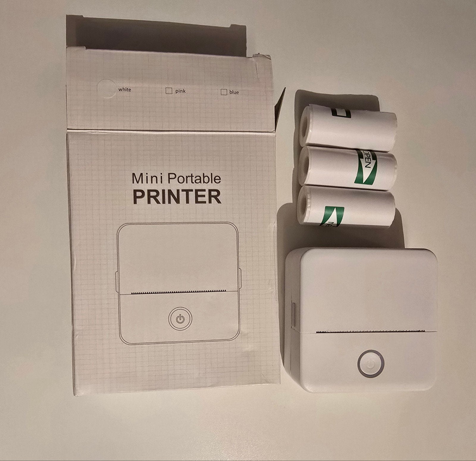 Mini draagbare thermische printer, Ophalen of Verzenden, Nieuw, Merkloos