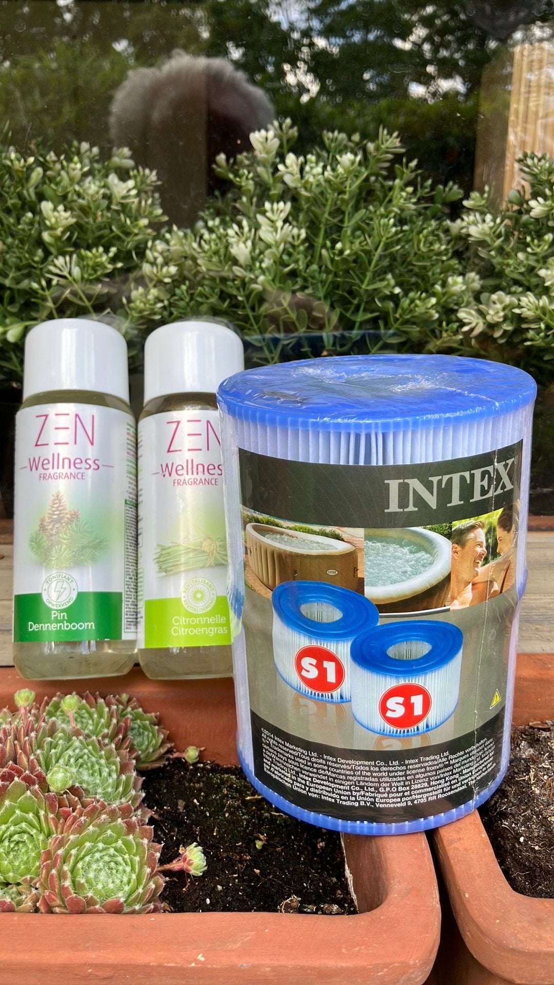 Jaccuzi olie en nieuwe filter Intex, Tuin en Terras, Ophalen, Nieuw, Filter