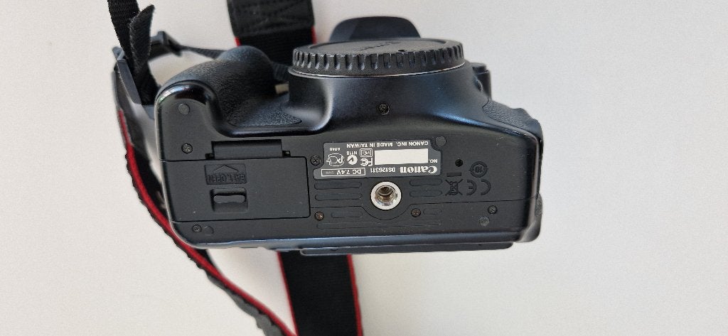 Camera Canon, Audio, Tv en Foto, Fotocamera's Digitaal, Gebruikt, Spiegelreflex, Canon, Accu, Bodydop, Draagriem, Handleiding