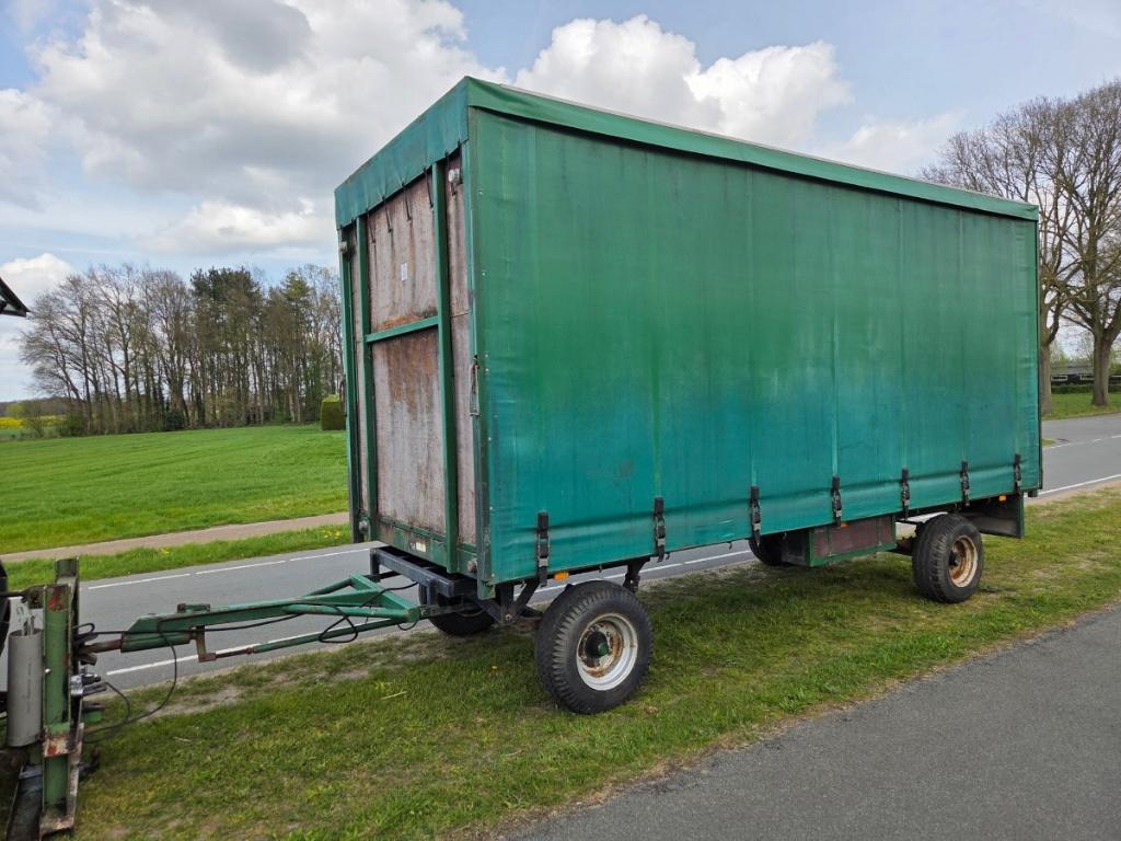 8 tons GWL Gijzen landbouwwagen schamelwagen tuinbouw, Ophalen