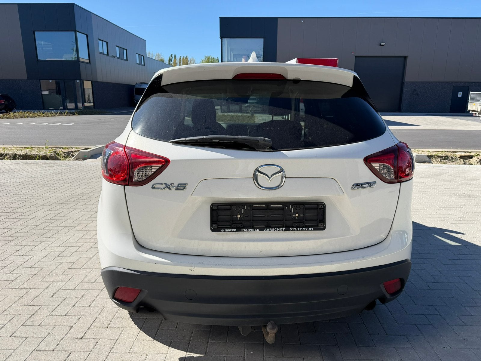 Mazda xc 5 2013 2.2  diesel 138.000km, Auto's, Mazda, Euro 5, Wit, Bedrijf, Te koop