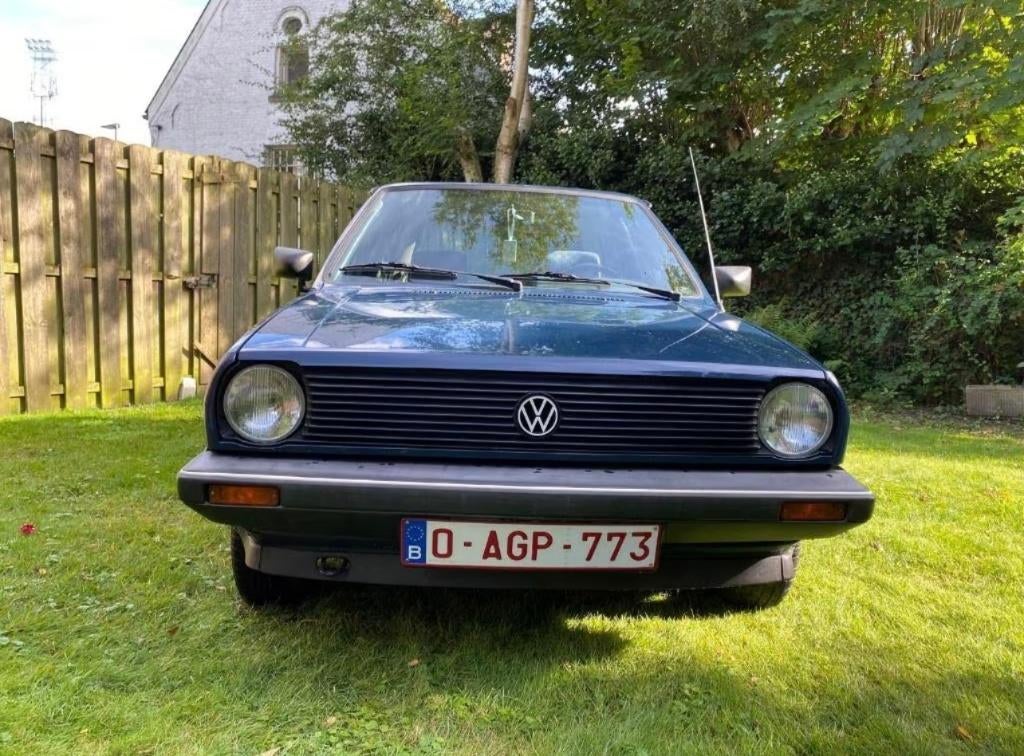 Oldtimer Polo 86C 1989 89780 km, Auto's, Voorwielaandrijving, Stof, Blauw, Grijs