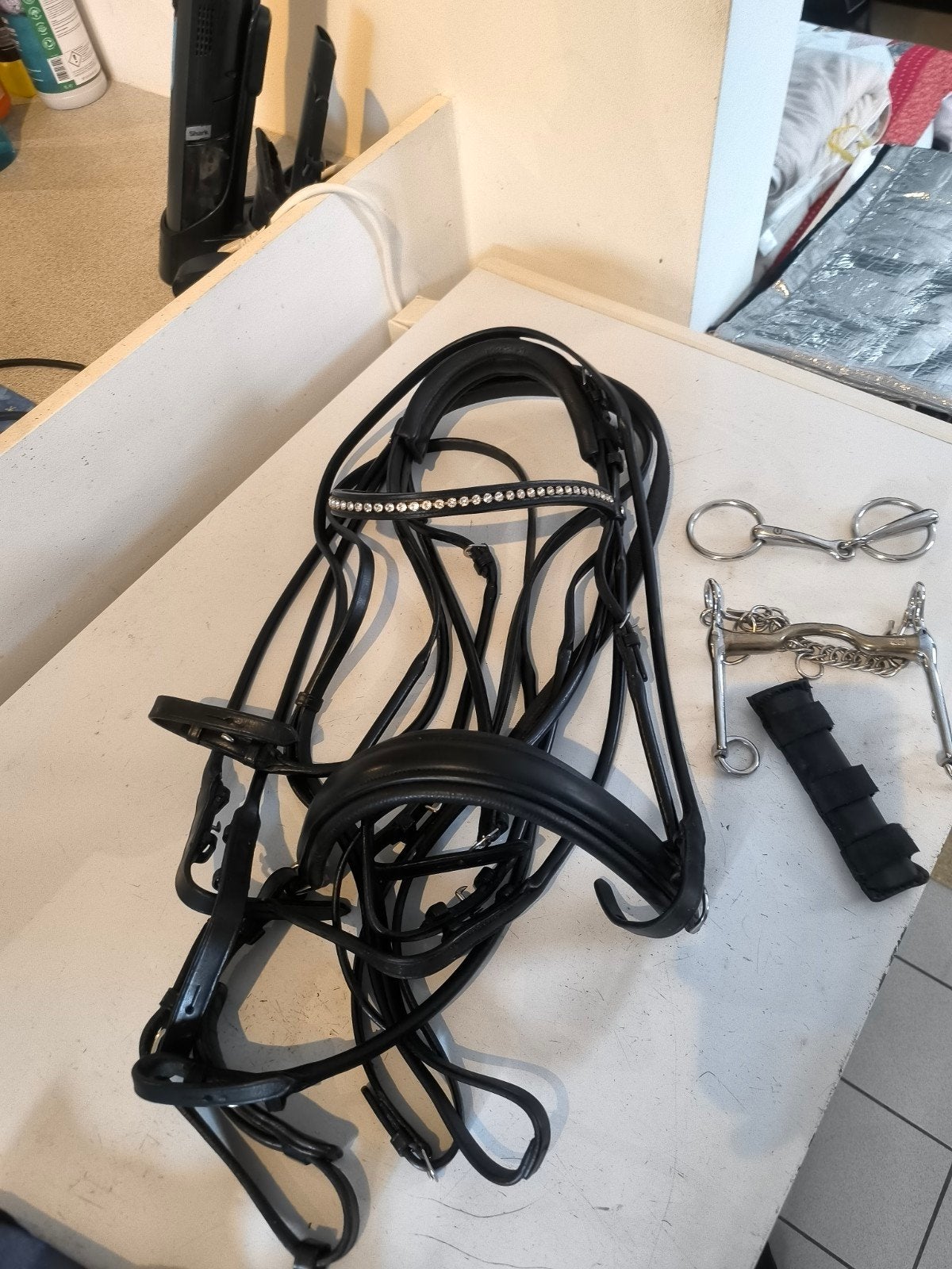 stang en trens full, Dieren en Toebehoren, Ophalen, Hoofdstel, Zo goed als nieuw, Full