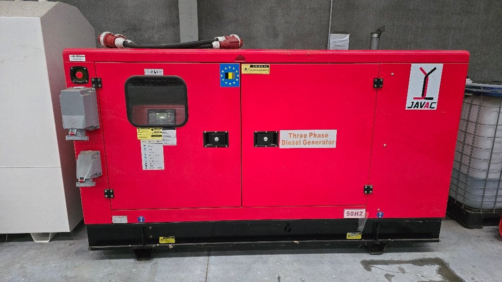 Professionele JAVAC Diesel Generator / Stroomgroep 75 kVA, Ophalen