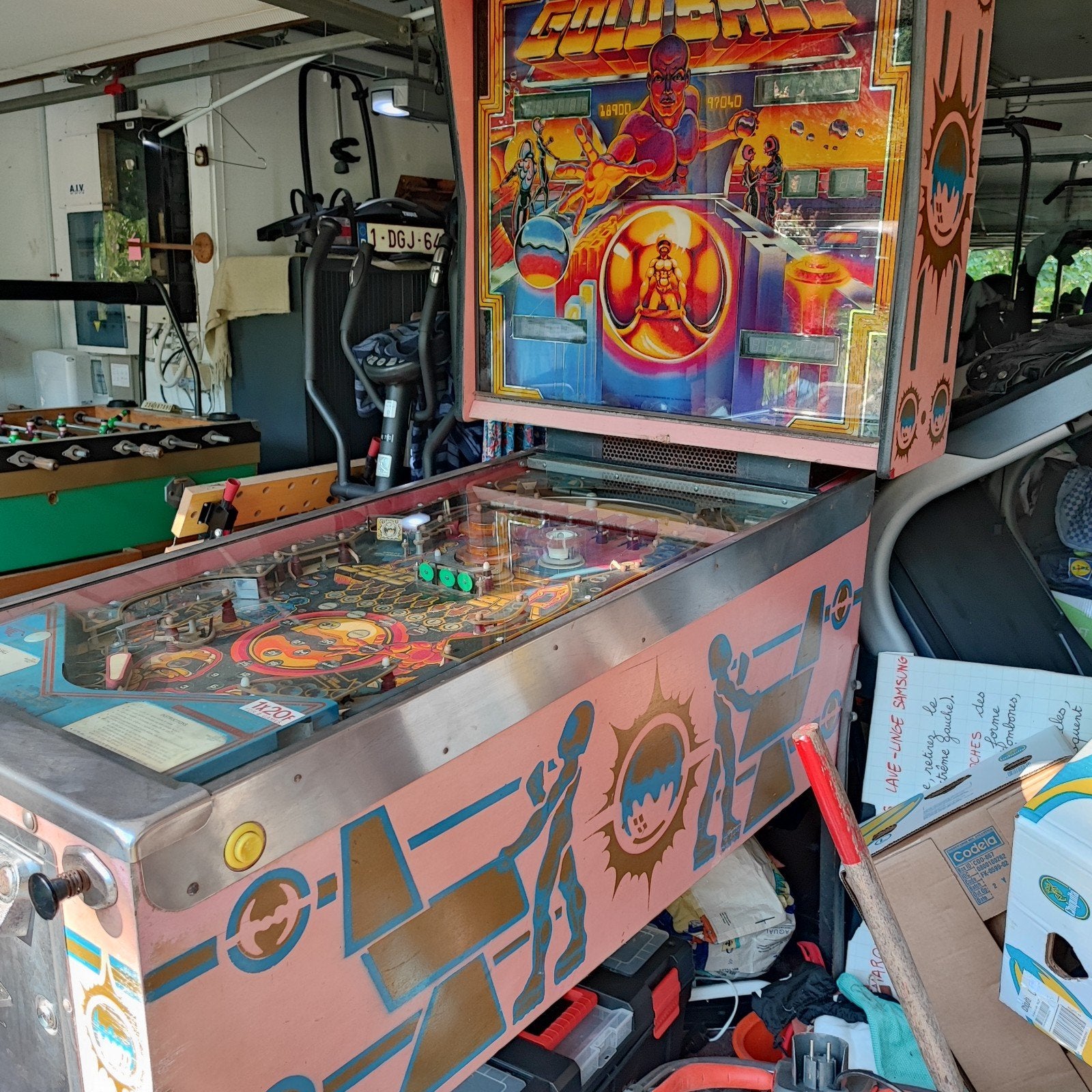 Bally Gold Ball 1983  À restaurer 450€ URGENT !!!, Collections, Machines | Flipper (jeu), Électronique, Bally