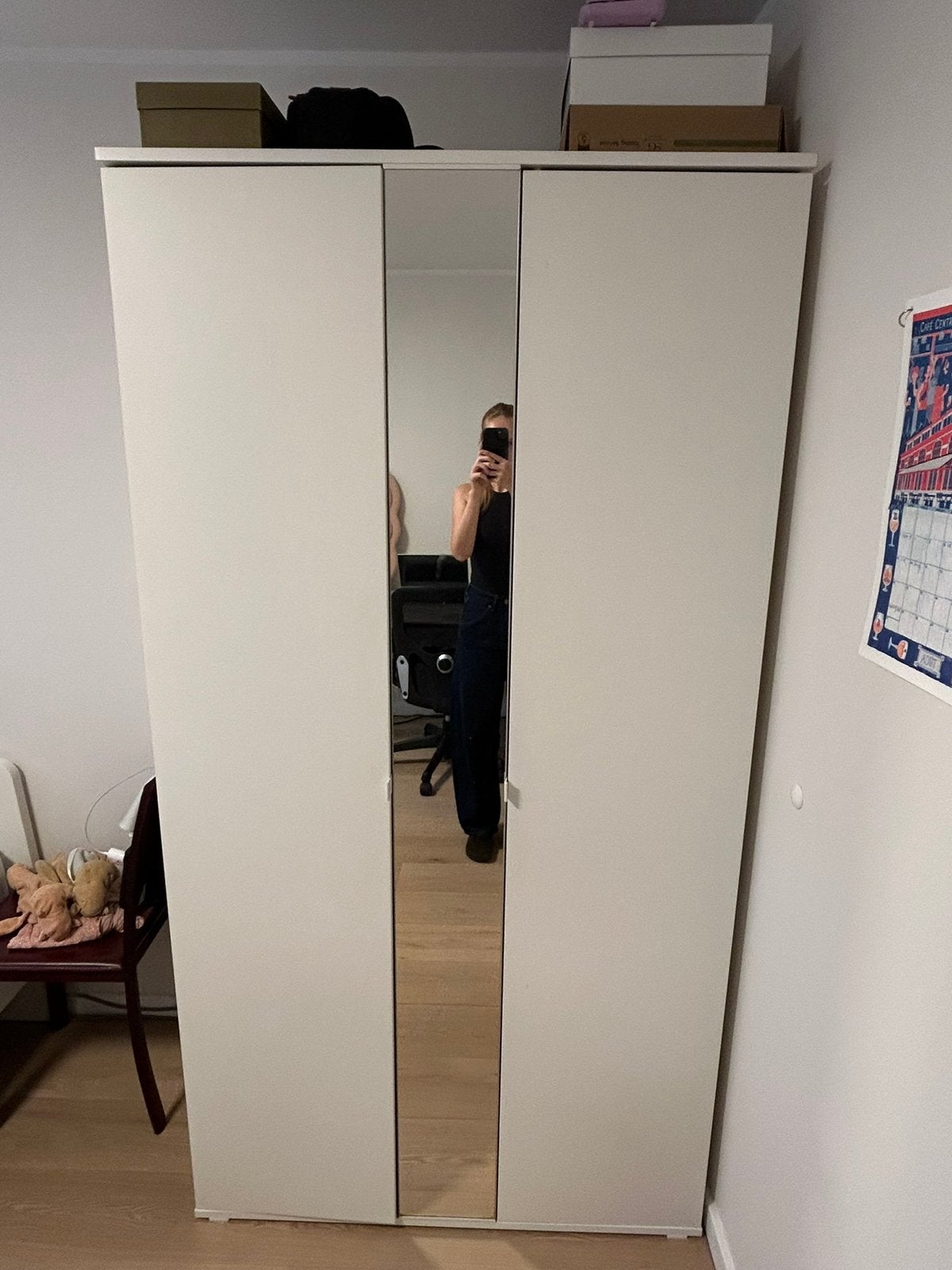Armoire/penderie, Enlèvement