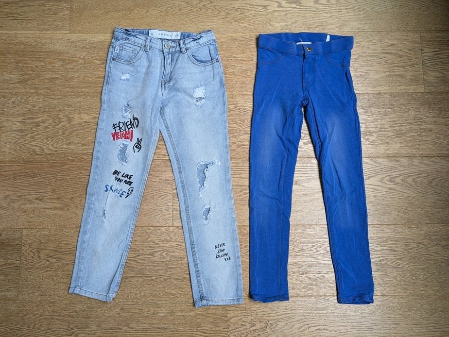 pantalon fille - taille 134 (9 ans), Enfants & Bébés, Enlèvement, Utilisé, Fille, Pantalon