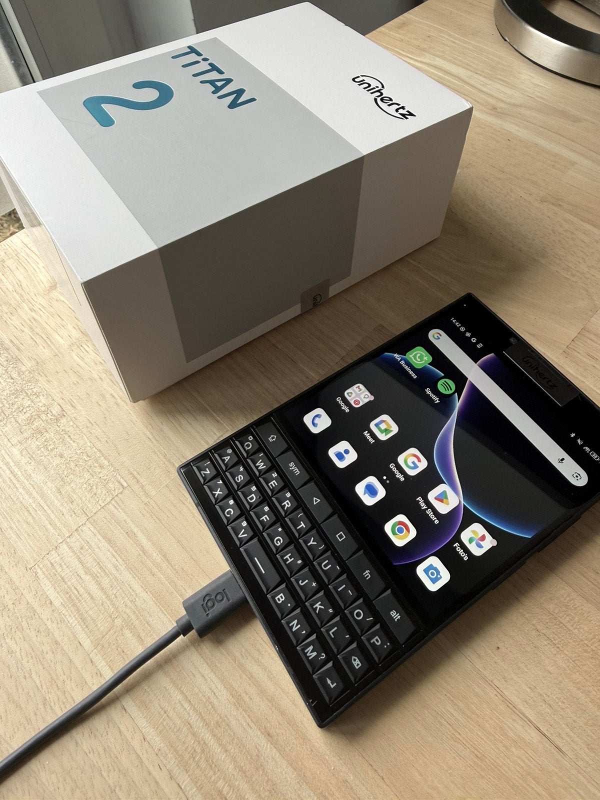 Unihertz Titan 2, Verzenden, Zo goed als nieuw, Klassiek of Candybar, Zonder simlock