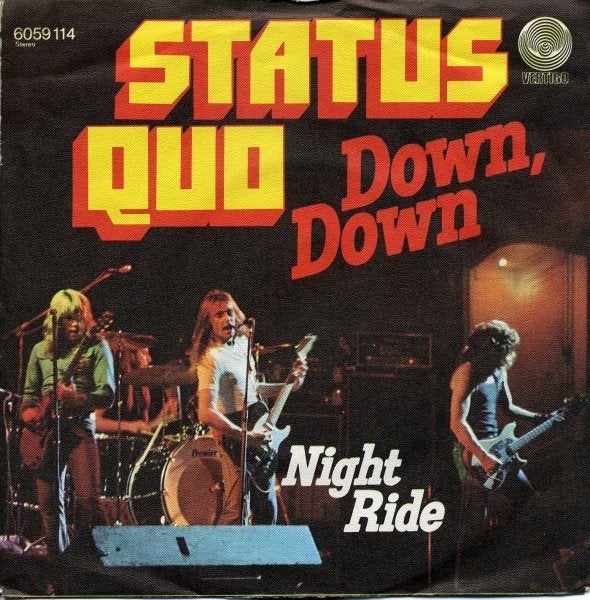 status quo, Ophalen of Verzenden