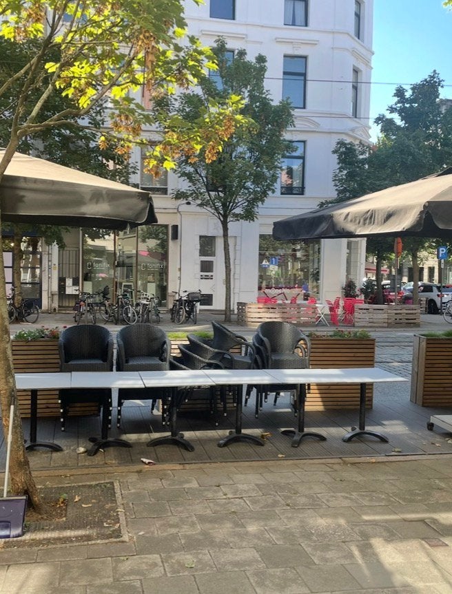 15 Terrasstoelen Jasper stapelbaar, Immo, Appartementen en Studio's te huur