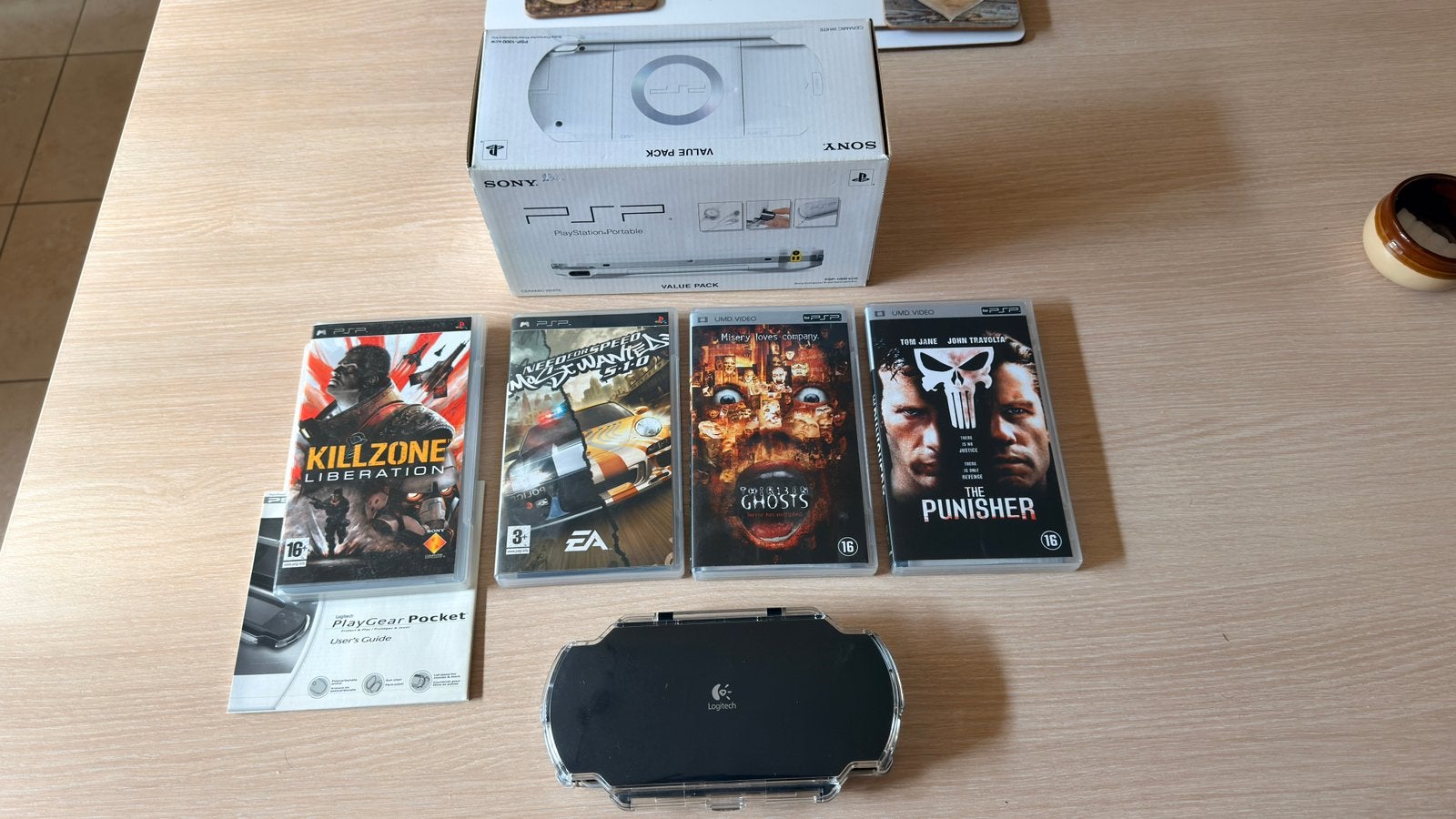 Psp potable, Games en Spelcomputers, Spelcomputers | Sony PSP, Ophalen, Zo goed als nieuw, PSP