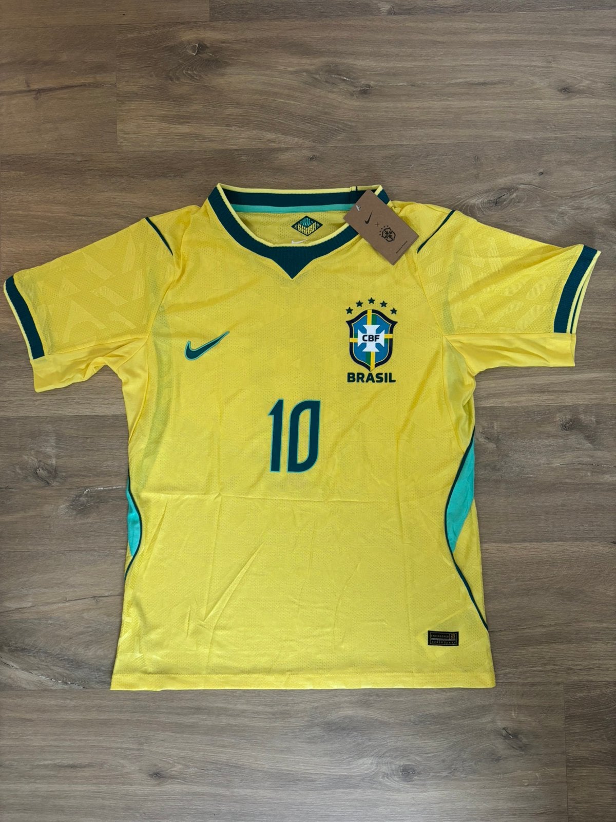 Maillot Neymar #10 Brazil, Taille M, Enlèvement ou Envoi, Comme neuf, Maillot