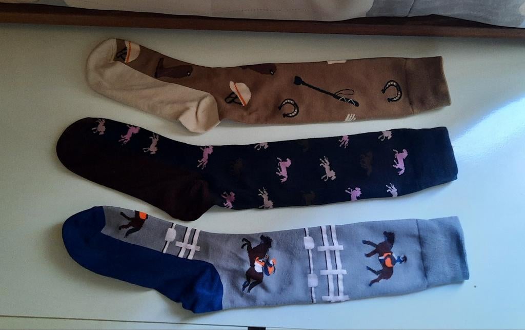 NIEUWE paardrij sokken "39-42", Dieren en Toebehoren, Ophalen of Verzenden, Nieuw, Dames, Onderkleding