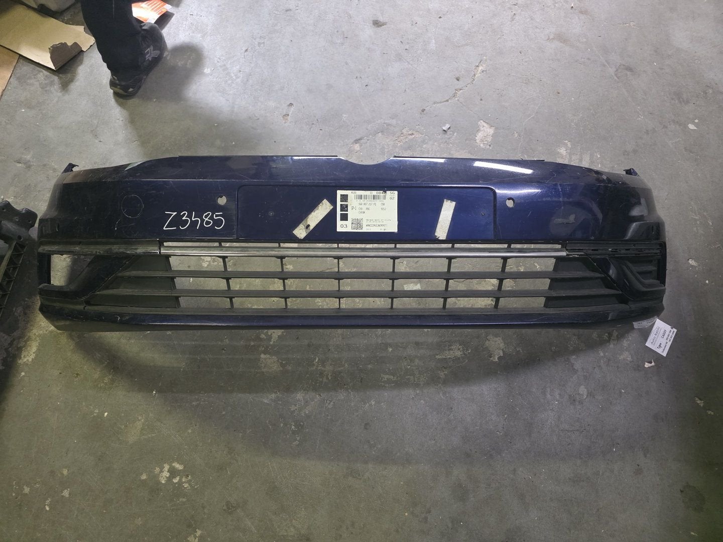 VW Golf 7 Facelift Voorbumper, Volkswagen, -, Utilisé, -