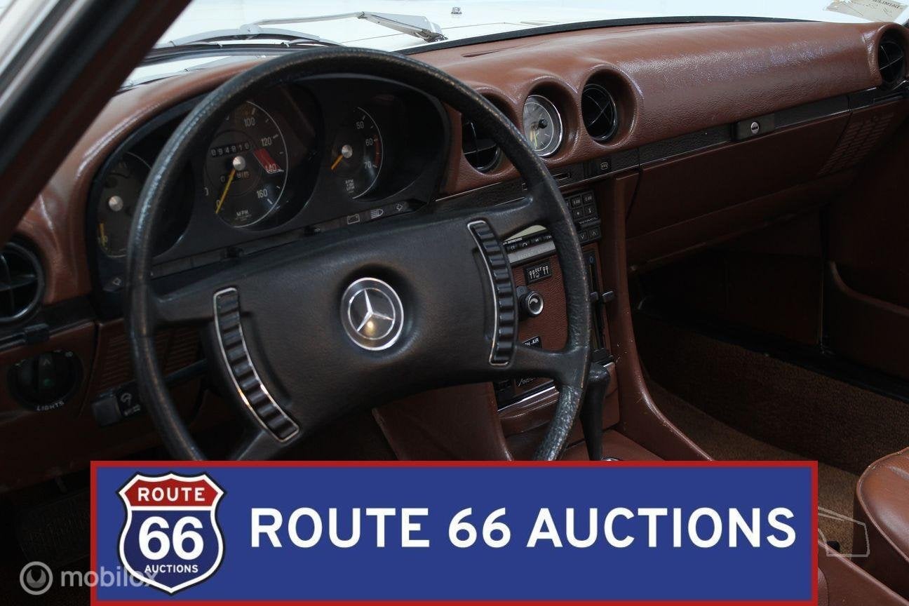 Mercedes Benz 350 SL | 1972 | Route 66 Auctions, Autos, Achat, Entreprise, Boîte manuelle, Autre carrosserie
