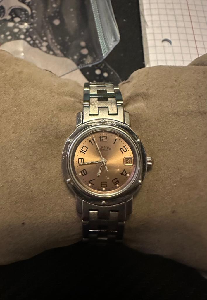 Hermes clipper, Montre-bracelet, Autres marques, Enlèvement, Utilisé