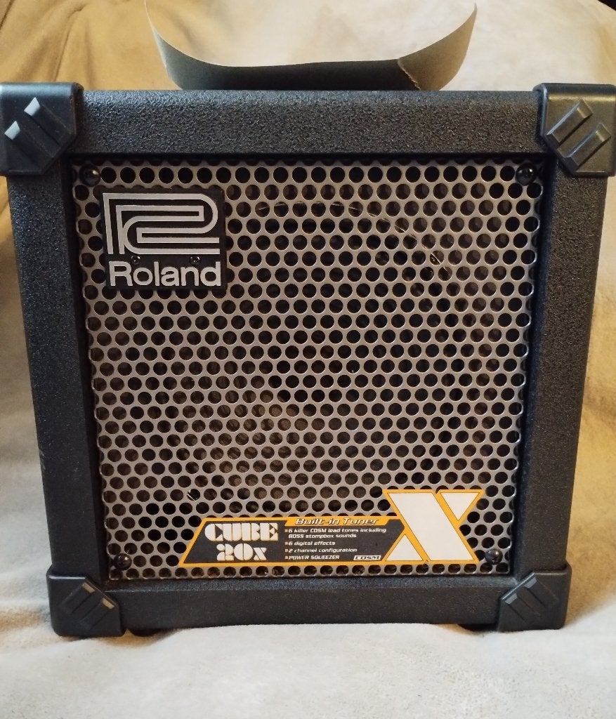 Amplificateur Roland Cube 20x, Enlèvement, Comme neuf, Guitare, Moins de 50 watts