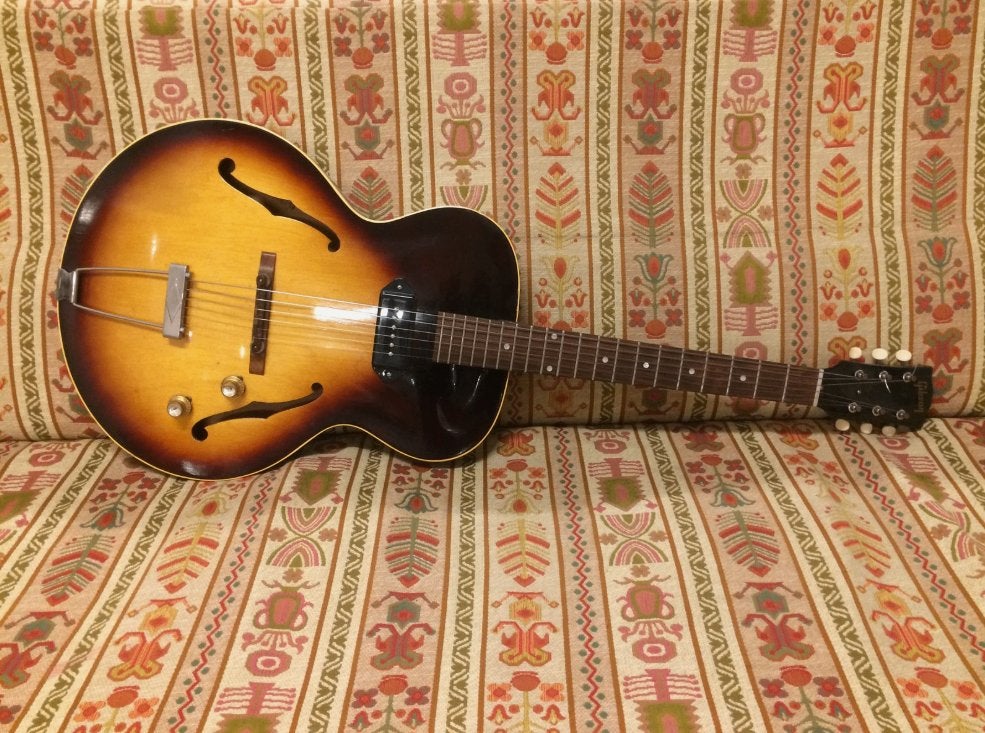 1963 Gibson ES-125T, Ophalen of Verzenden, Hollow body, Gibson