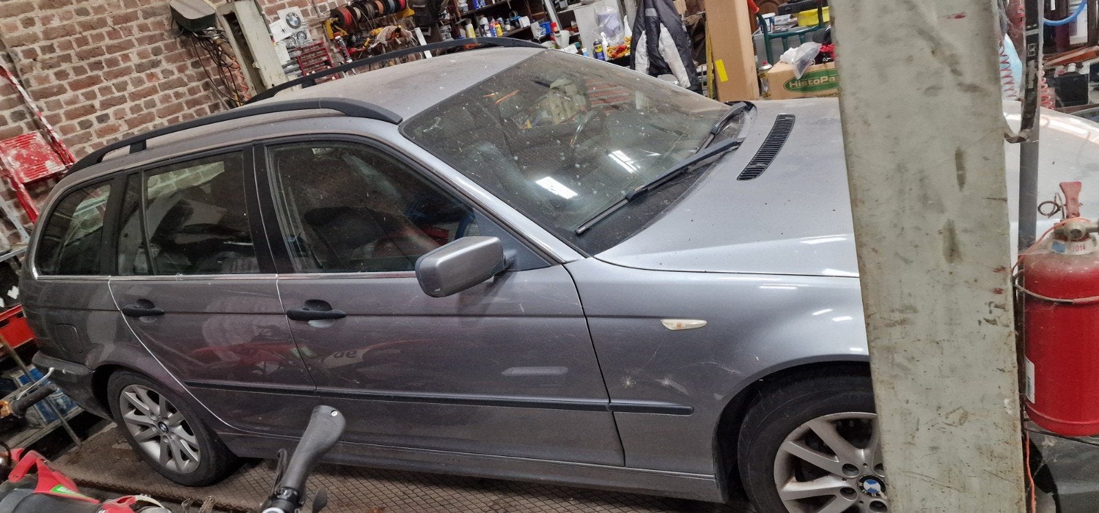 bmw 320d, Auto's, Zwart, 5 deurs, Particulier, Euro 4