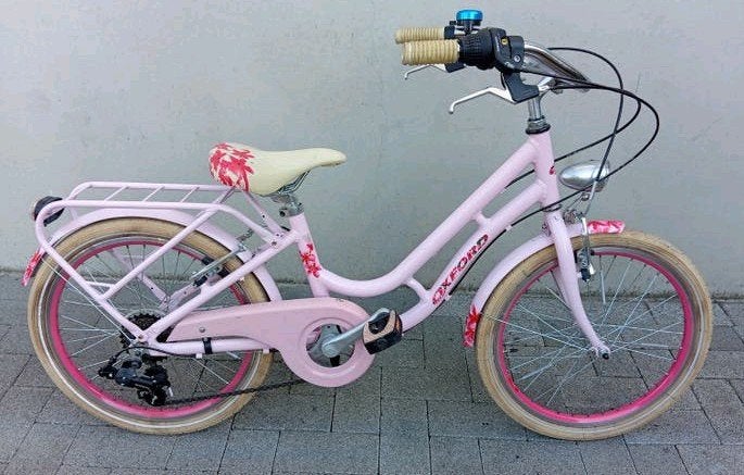 Meisjesfiets alu Oxford Fiore 20inch 7speed NIEUWPRYS 450€🚲, Ophalen, Zo goed als nieuw, Trapvoertuig